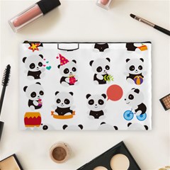 Giant Panda Bear Cuteness Cosmetic Bag (large) by Sudhe