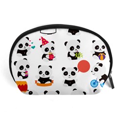 Giant Panda Bear Cuteness Accessory Pouch (large) by Sudhe