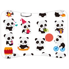 Giant Panda Bear Cuteness Velour Seat Head Rest Cushion by Sudhe