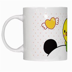 Giant Panda Red Panda Cartoon Drawing White Mugs by Sudhe