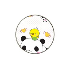 Giant Panda Red Panda Cartoon Drawing Hat Clip Ball Marker by Sudhe