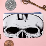 Skull Knife Euclidean Vector Skull Sword Inserted Large Coin Purse Back