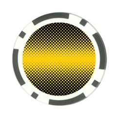 Dot Halftone Pattern Vector Poker Chip Card Guard by Mariart