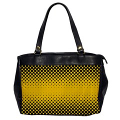 Dot Halftone Pattern Vector Oversize Office Handbag by Mariart