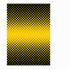 Dot Halftone Pattern Vector Large Garden Flag (two Sides) by Mariart