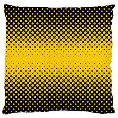 Dot Halftone Pattern Vector Large Cushion Case (two Sides) by Mariart