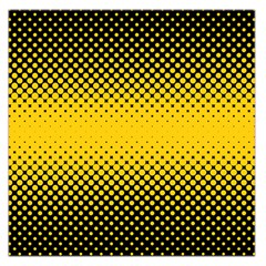 Dot Halftone Pattern Vector Large Satin Scarf (square) by Mariart