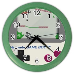 Game Boy White Color Wall Clock by Sudhe