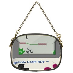 Game Boy White Chain Purse (two Sides) by Sudhe