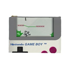 Game Boy White Cosmetic Bag (large) by Sudhe