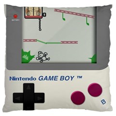 Game Boy White Standard Flano Cushion Case (two Sides) by Sudhe