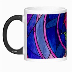 Enchanted Rose Stained Glass Morph Mugs by Sudhe