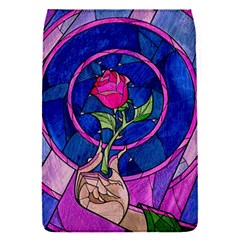 Enchanted Rose Stained Glass Removable Flap Cover (s) by Sudhe