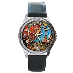 Grateful Dead Rock Band Round Metal Watch by Sudhe