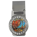 Grateful Dead Rock Band Money Clips (CZ)  Front