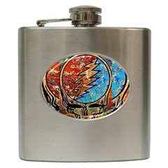 Grateful Dead Rock Band Hip Flask (6 Oz) by Sudhe