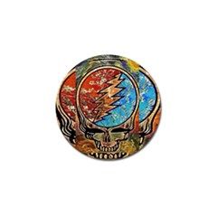 Grateful Dead Rock Band Golf Ball Marker by Sudhe