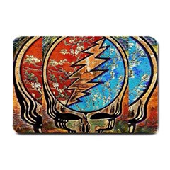 Grateful Dead Rock Band Small Doormat  by Sudhe