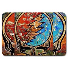 Grateful Dead Rock Band Large Doormat  by Sudhe