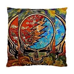 Grateful Dead Rock Band Standard Cushion Case (two Sides) by Sudhe