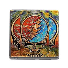 Grateful Dead Rock Band Memory Card Reader (square 5 Slot) by Sudhe