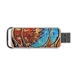 Grateful Dead Rock Band Portable USB Flash (One Side) Front