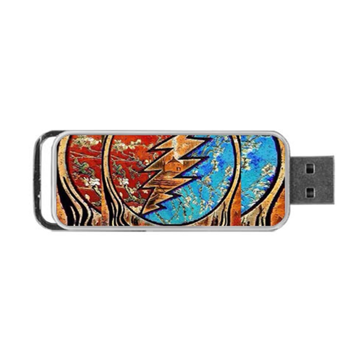 Grateful Dead Rock Band Portable USB Flash (One Side)