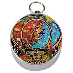 Grateful Dead Rock Band Silver Compasses by Sudhe