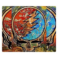 Grateful Dead Rock Band Double Sided Flano Blanket (small)  by Sudhe