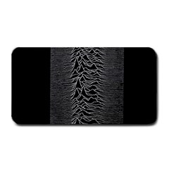 Grayscale Joy Division Graph Unknown Pleasures Medium Bar Mats by Sudhe