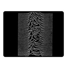 Grayscale Joy Division Graph Unknown Pleasures Fleece Blanket (small) by Sudhe