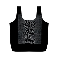 Grayscale Joy Division Graph Unknown Pleasures Full Print Recycle Bag (m) by Sudhe