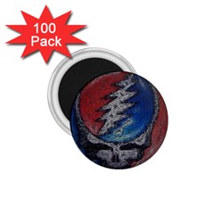 Grateful Dead Logo 1 75  Magnets (100 Pack)  by Sudhe