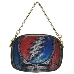 Grateful Dead Logo Chain Purse (two Sides) by Sudhe