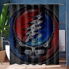 Grateful Dead Logo Shower Curtain 60  X 72  (medium)  by Sudhe