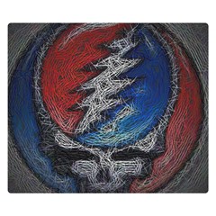 Grateful Dead Logo Double Sided Flano Blanket (small)  by Sudhe