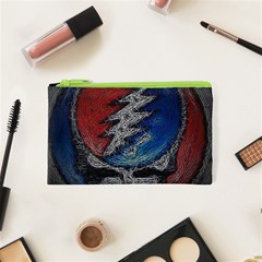 Grateful Dead Logo Cosmetic Bag (xs) by Sudhe