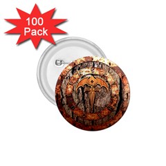 Queensryche Heavy Metal Hard Rock Bands Logo On Wood 1 75  Buttons (100 Pack)  by Sudhe