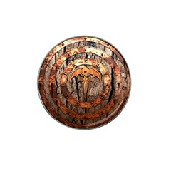 Queensryche Heavy Metal Hard Rock Bands Logo On Wood Hat Clip Ball Marker by Sudhe