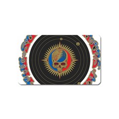 The Grateful Dead Magnet (name Card) by Sudhe