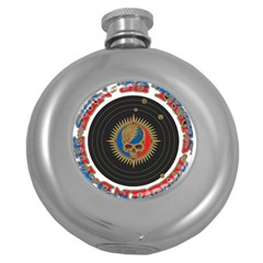 The Grateful Dead Round Hip Flask (5 Oz) by Sudhe