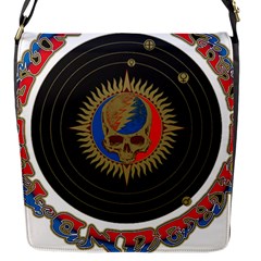 The Grateful Dead Flap Closure Messenger Bag (s) by Sudhe