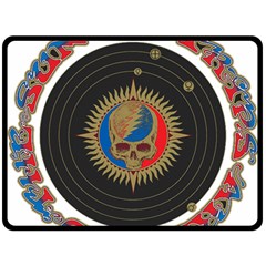 The Grateful Dead Double Sided Fleece Blanket (large)  by Sudhe