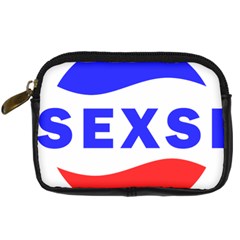 Sexsi Sexy Logo Digital Camera Leather Case by Sudhe