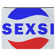 Sexsi Sexy Logo Cosmetic Bag (xxxl) by Sudhe