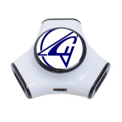 Sukhoi Aircraft Logo 3-port Usb Hub by Sudhe