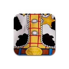 Woody Toy Story Rubber Square Coaster (4 Pack)  by Sudhe