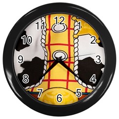 Woody Toy Story Wall Clock (black) by Sudhe