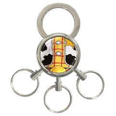 Woody Toy Story 3-ring Key Chains by Sudhe