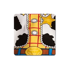 Woody Toy Story Square Magnet by Sudhe